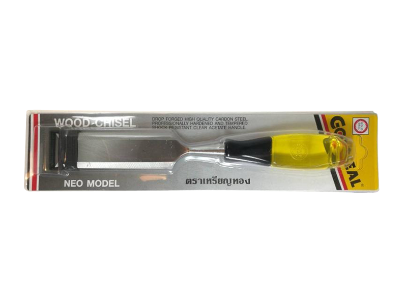 สิ่วลบเหลี่ยมด้ามไฟเบอร์ เหรียญทอง wood chisel with fiberglass handle ...