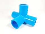 ข้อต่อ ตั้งฉาก พีวีซี สีฟ้า ตราช้าง scg- pvc pipe
