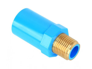 ข้อต่อตรง PVC เกลียวนอก ทองเหลือง ตรา GP Brass Thread PVC Fitting Joint