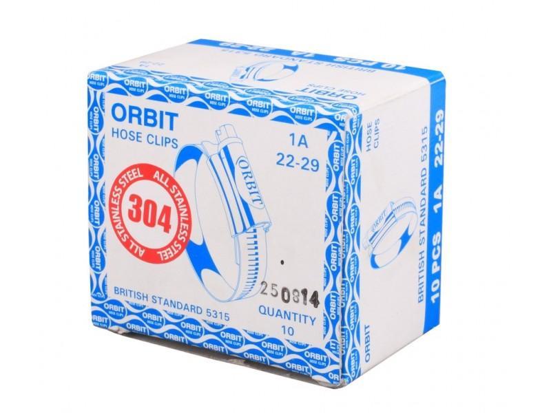 กิ๊บเหล็กรัดท่อ STL เกรด 304 ตรา ORBIT #304 Stainless Steel Hose Clamp - ORBIT-ABLETOOLThailand.Com - บริษัท เอเบิลทูล จำกัด