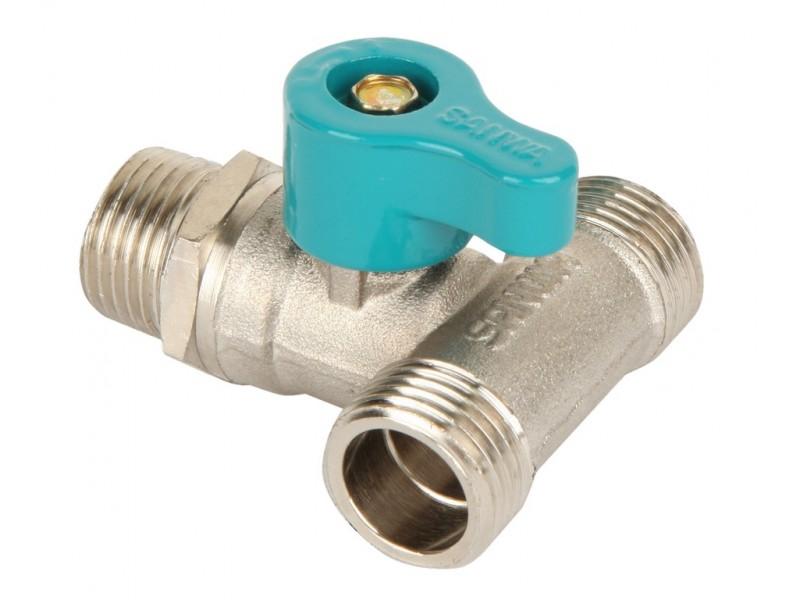 บอลวาล์ว ทองเหลือง ตรา Sanwa 3 ทาง มินิ MMM ผผผ. Mini F.M. Ball Valve - SANWA-ABLETOOLThailand.Com - บริษัท เอเบิลทูล จำกัด