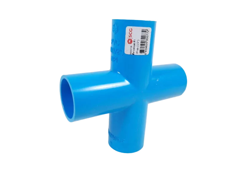 3 Way 4 Way Pipe Fittings Plastic Conduit PVC