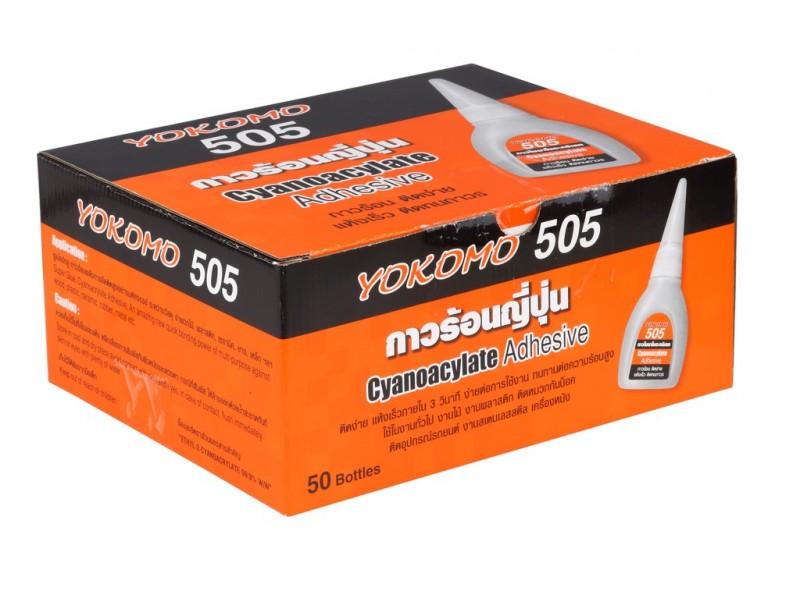 กาวร้อน ตรา Yokomo 505 Cyanoacrylate Adhesive - YOKOMO-ABLETOOLThailand.Com - บริษัท เอเบิลทูล จำกัด