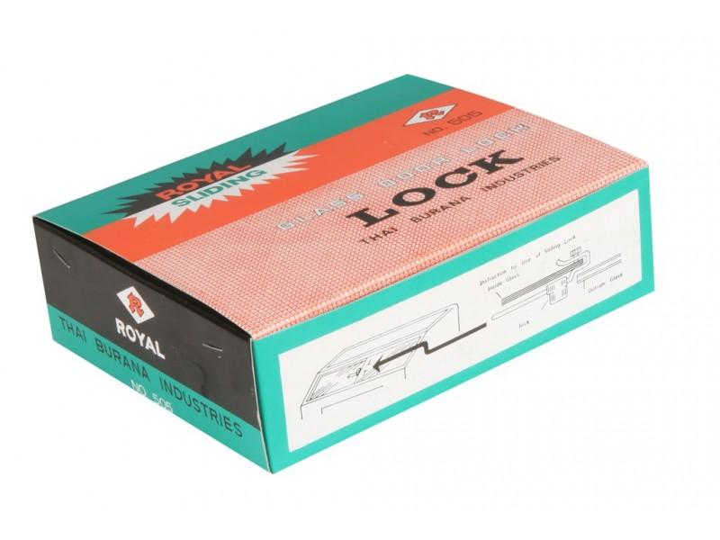 กุญแจล็อคกระจก ตรา Royal # 505 505 Glass Door Lock-ABLETOOLThailand.Com - บริษัท เอเบิลทูล จำกัด