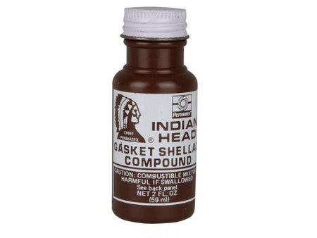 เชลแล็กทาปะเก็น ตรา คนป่า #5J Gasket Shellac Compound - Indian Head-ABLETOOLThailand.Com - บริษัท เอเบิลทูล จำกัด
