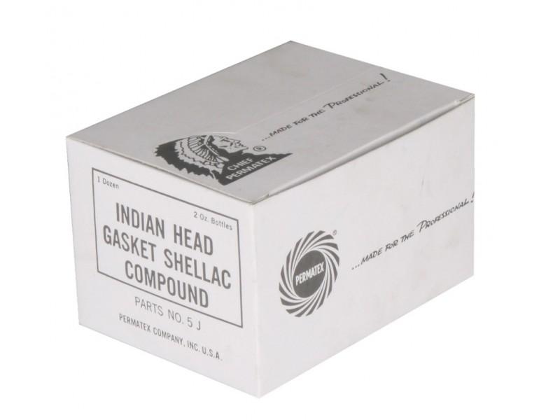 เชลแล็กทาปะเก็น ตรา คนป่า #5J Gasket Shellac Compound - Indian Head-ABLETOOLThailand.Com - บริษัท เอเบิลทูล จำกัด