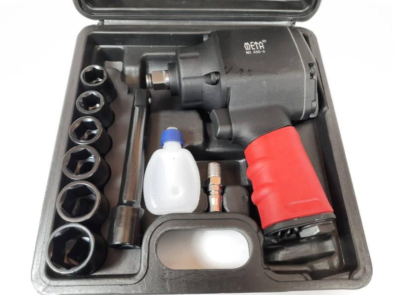 บล็อคลมมินิชุด META ขนาด 1/2" 6 ตัวชุด No.ASG-6-ABLETOOLThailand.Com - บริษัท เอเบิลทูล จำกัด
