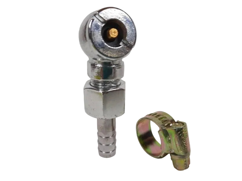 หัวเติมลมสั้น หางปลา+กิ๊บรัด ตรา MACOH - Air Chuck (Nozzle) - MACOH-ABLETOOLThailand.Com - บริษัท เอเบิลทูล จำกัด