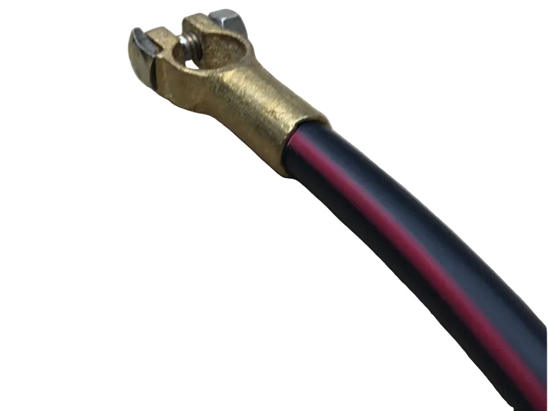 สายพ่วงแบตเตอร์รี่ 35 แสควร์ หัวขั้วทองเหลือง Automotive Battery Charger Tool-ABLETOOLThailand.Com - บริษัท เอเบิลทูล จำกัด