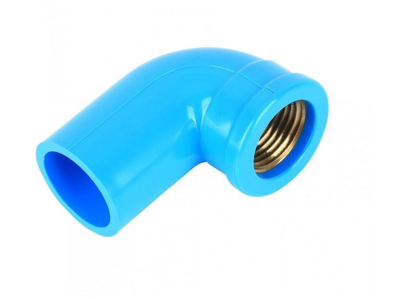 ข้องอฉาก PVC เกลียวใน ทองเหลือง ตรา CK Brass Thread PVC Fitting Joint-ABLETOOLThailand.Com - บริษัท เอเบิลทูล จำกัด