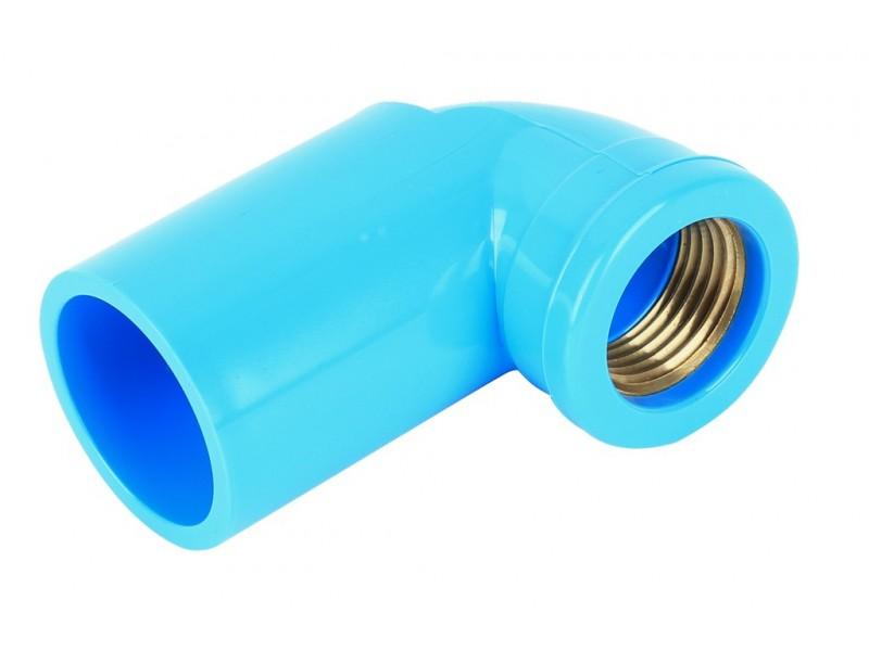 ข้องอฉาก PVC เกลียวใน ทองเหลือง ตรา CK Brass Thread PVC Fitting Joint-ABLETOOLThailand.Com - บริษัท เอเบิลทูล จำกัด
