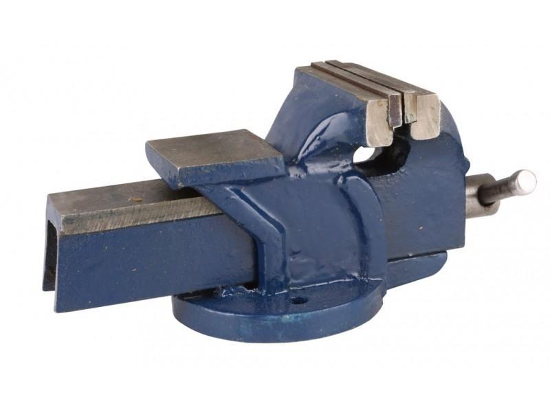 ปากกาจับเหล็ก มีแท่น Cast Iron Bench Vise (สินค้าเป็นดังภาพไม่มีส่วนระบบหมุนที่ต่อกับฐาน)-ABLETOOLThailand.Com - บริษัท เอเบิลทูล จำกัด