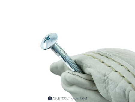 สกรูมิลสี่แฉก(หัวร่ม) Cross Pan Head Machine Screw เกลียวมิล-ABLETOOLThailand.Com - บริษัท เอเบิลทูล จำกัด