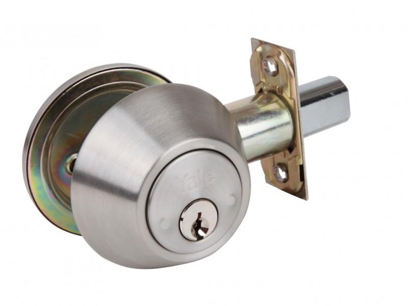 กุญแจลิ้นตาย ตรา Yale DB-V8111 Deadbolt Single Cylinder - YALE-ABLETOOLThailand.Com - บริษัท เอเบิลทูล จำกัด
