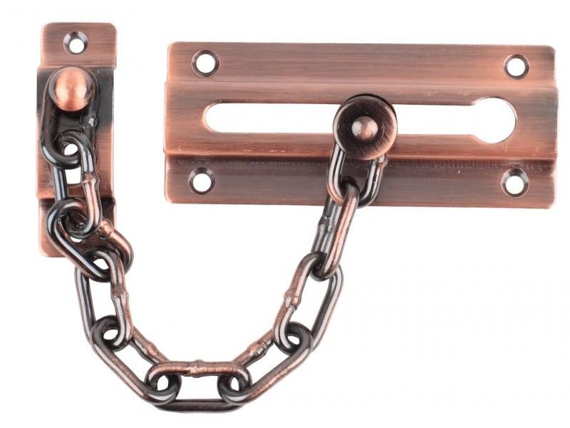 กลอนโซ่ สี่เหลี่ยม สีโครเมี่ยมหรือรมดำ Door Latch-ABLETOOLThailand.Com - บริษัท เอเบิลทูล จำกัด