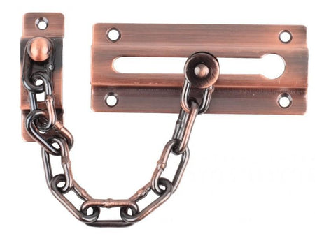 กลอนโซ่ สี่เหลี่ยม สีโครเมี่ยมหรือรมดำ Door Latch-ABLETOOLThailand.Com - บริษัท เอเบิลทูล จำกัด