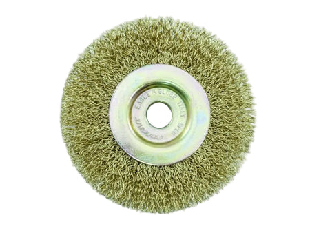 แปรงลวดกลมชุบทอง EAGLE EAGLE&GLOBE steel wire circular brush gold plated-ABLETOOLThailand.Com - บริษัท เอเบิลทูล จำกัด