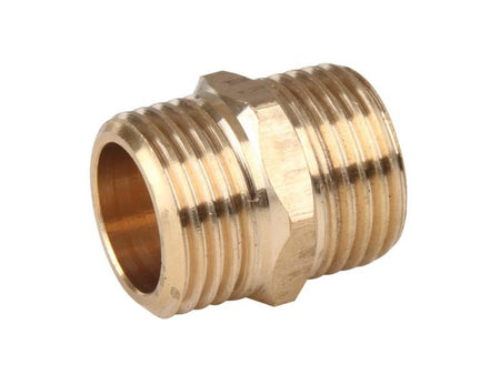 ข้อต่อ ทองเหลือง #M5 ผ.ผ. [นิปเปิ้ล] Fitting Joint-ABLETOOLThailand.Com - บริษัท เอเบิลทูล จำกัด