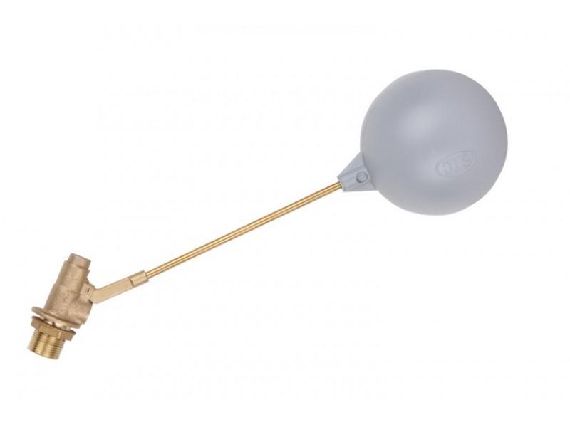 ลูกลอยแท้งค์น้ำ+ลูกบอล PVC สีเทา [ก้านตรง] Fluid Level Controller-ABLETOOLThailand.Com - บริษัท เอเบิลทูล จำกัด