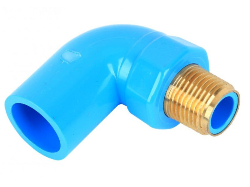 GP Brass Thread PVC Fitting Joint  Right-angle elbow