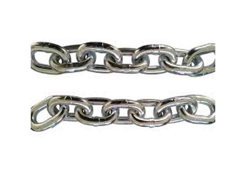 Galvanized steel chain
