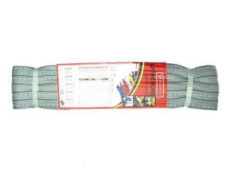 เชือกผ้าใบโพลียกของ Yokomo สีเทา 4 ตัน Grey Polyester Rope 4 TON - YOKOMO-ABLETOOLThailand.Com - บริษัท เอเบิลทูล จำกัด