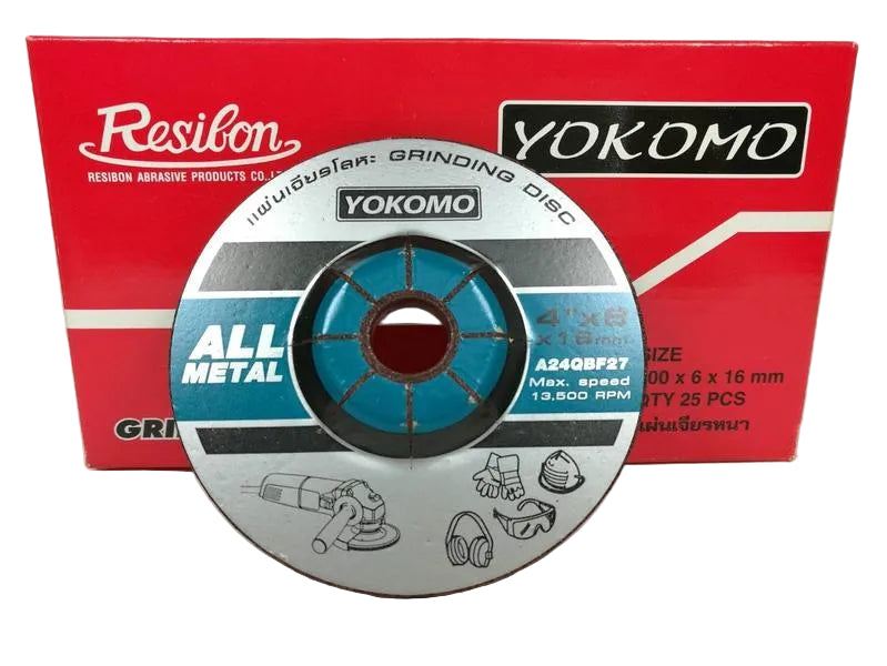 แผ่นเจียรเหล็ก ตรา Resibon Grinding Wheel - RESIBON-ABLETOOLThailand.Com - บริษัท เอเบิลทูล จำกัด