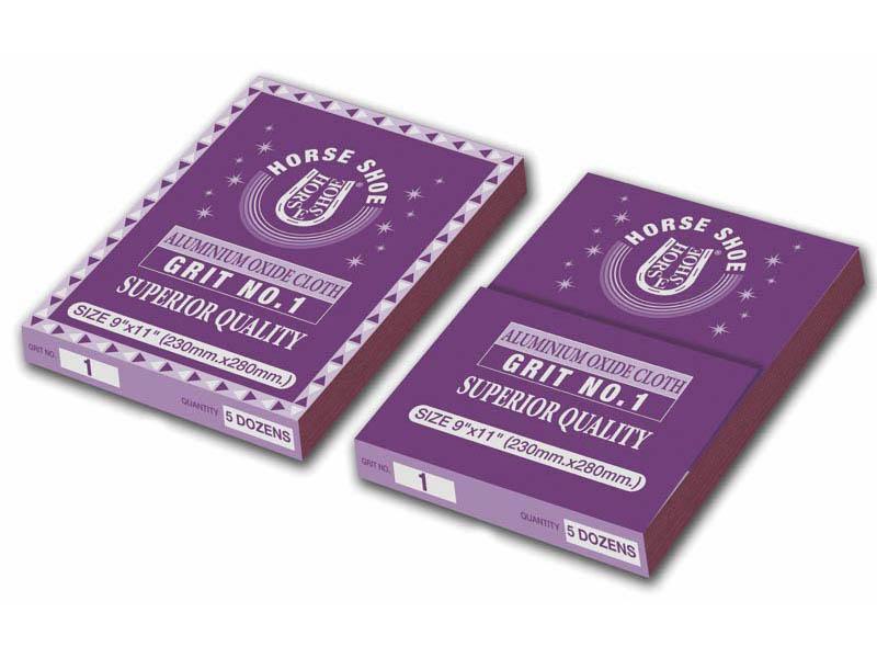 ผ้าทรายหลังแดง เกือกม้า HORSE SHOE sanding cloth 9" x 11"-ABLETOOLThailand.Com - บริษัท เอเบิลทูล จำกัด
