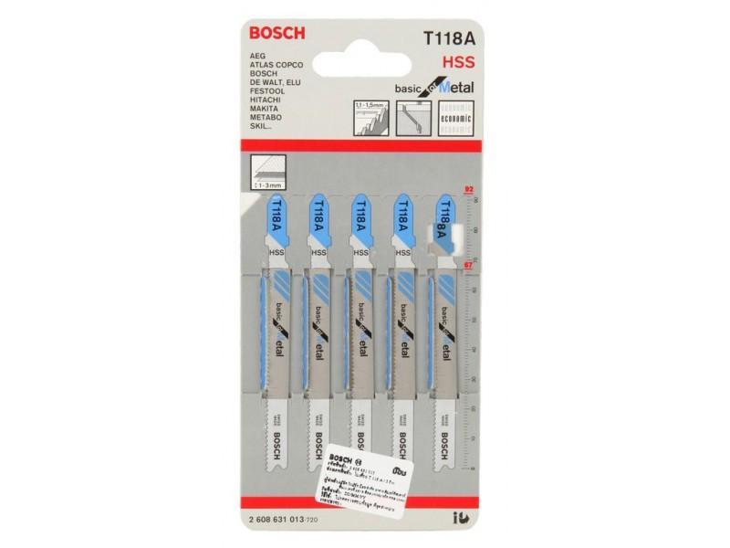 ใบเลื่อยจิ๊กซอ ตรา BOSCH Jigsaw Blade - BOSCH-ABLETOOLThailand.Com - บริษัท เอเบิลทูล จำกัด