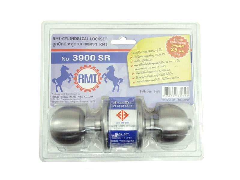 ลูกบิดประตู ตรา RMI 3900-p (sr) ห้องน้ำ ด้าน (ซิล) Lockset - RMI 3900-p (sr)-ABLETOOLThailand.Com - บริษัท เอเบิลทูล จำกัด