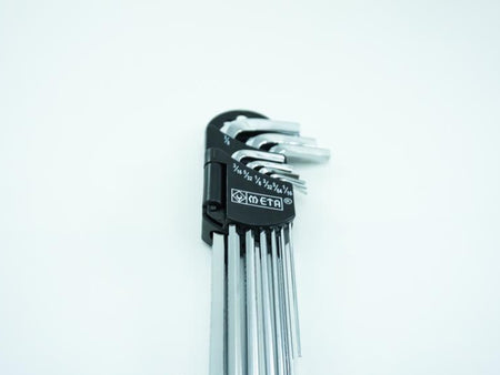 กุญแจหกเหลี่ยม META META Hex Key Wrench Set 9 pcs set-ABLETOOLThailand.Com - บริษัท เอเบิลทูล จำกัด