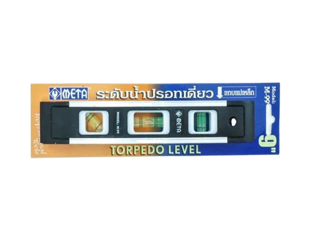 ระดับน้ำเดี่ยวแม่เหล็ก META (M-99) META aluminium level 9"-ABLETOOLThailand.Com - บริษัท เอเบิลทูล จำกัด