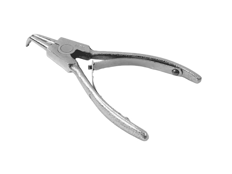 คีมปากงอหนีบแหวน ชุบโครเมี่ยม META bent jaw, external circlip pliers with chrome plated handle-ABLETOOLThailand.Com - บริษัท เอเบิลทูล จำกัด