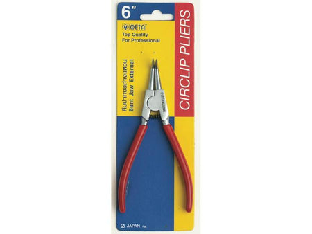 คีมปากงอถ่างแหวน หุ้มยาง META META bent jaw, external circlip pliers with vinyl grip-ABLETOOLThailand.Com - บริษัท เอเบิลทูล จำกัด
