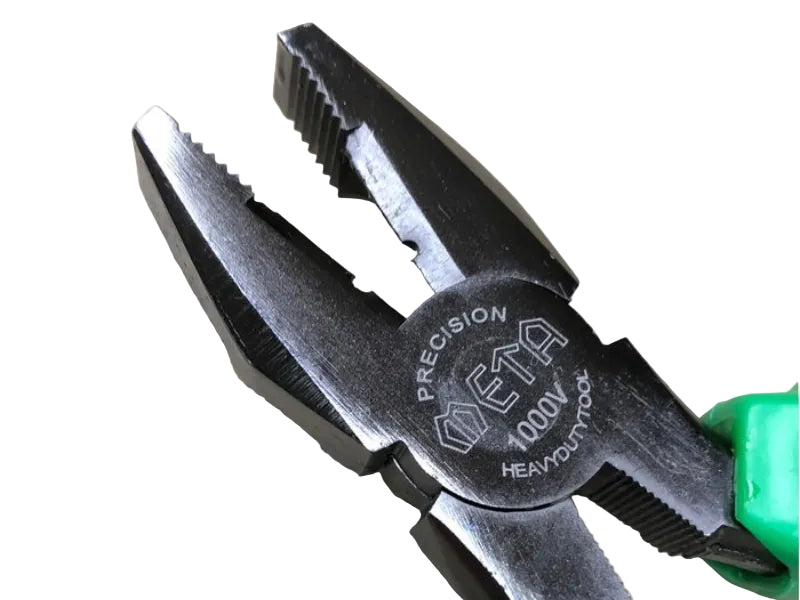 คีมปากจิ้งจกหัวคีมชุบดำ (No.98-1) META META combination pliers 7"-ABLETOOLThailand.Com - บริษัท เอเบิลทูล จำกัด