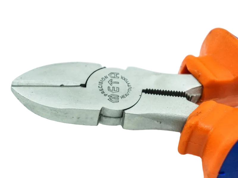 คีมปากเฉียง ชุบสตีม No.D57-01 META META diagonal cutting pliers 57-01 8"-ABLETOOLThailand.Com - บริษัท เอเบิลทูล จำกัด