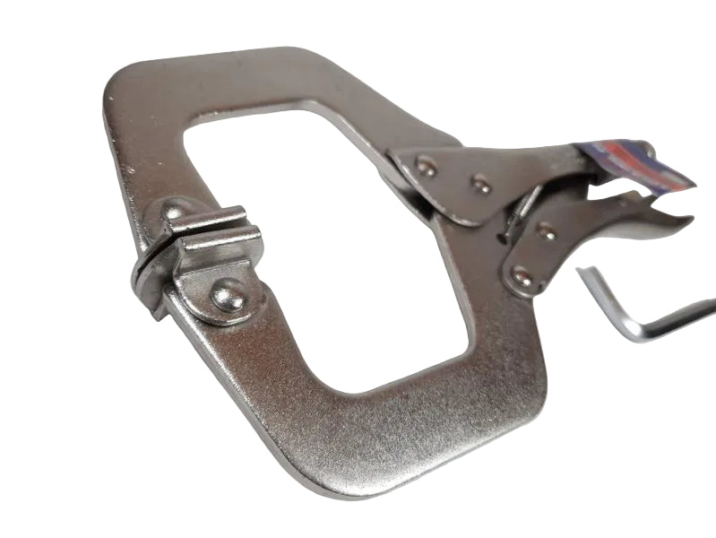 คีมล็อคตัว C ปากขยับได้ SNK-10209 META locking pliers SNK-10209 9"-ABLETOOLThailand.Com - บริษัท เอเบิลทูล จำกัด