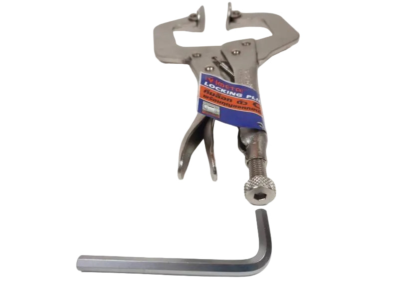 คีมล็อคตัว C ปากขยับได้ SNK-10209 META locking pliers SNK-10209 9"-ABLETOOLThailand.Com - บริษัท เอเบิลทูล จำกัด
