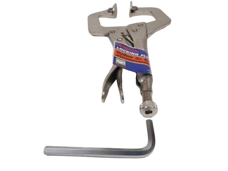 คีมล็อคตัว C ปากขยับได้ SNK-10209 META locking pliers SNK-10209 9"-ABLETOOLThailand.Com - บริษัท เอเบิลทูล จำกัด