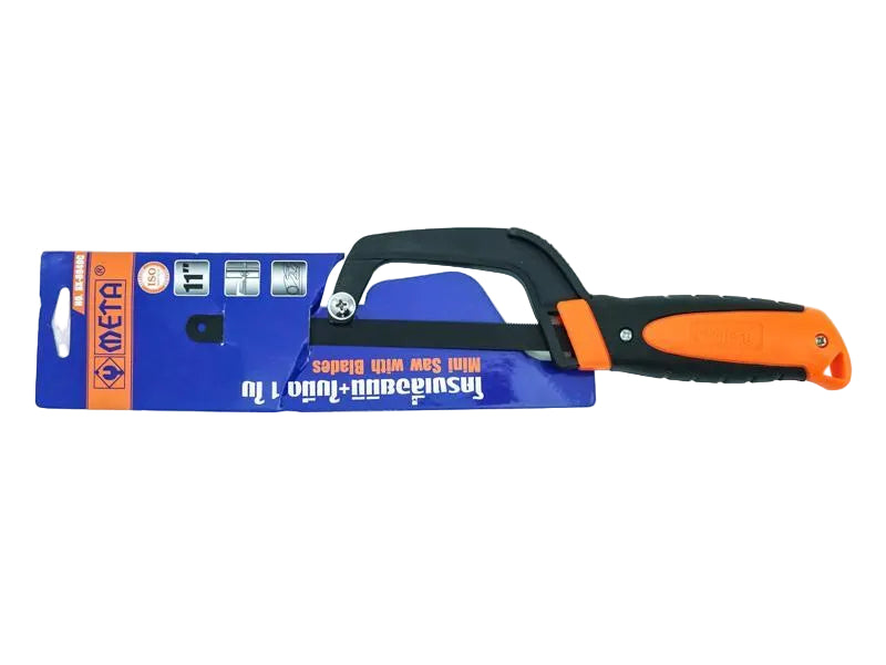 โครงเลี่อยมินิ META No.SX-8049C META mini hack saw frame with blade No.SX-8049C 11"-ABLETOOLThailand.Com - บริษัท เอเบิลทูล จำกัด