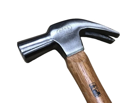 ค้อนหงอนด้ามไม้ META 27 mm.  META nail claw hammer with wooden handle  27mm. | ABLETOOLThailand.Com