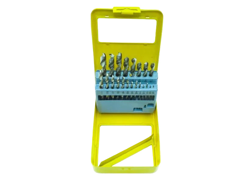ดอกสว่านเจาะเหล็ก META สีเงิน 21 ตัวชุด META polished HSS twist drill 21 pcs set-ABLETOOLThailand.Com - บริษัท เอเบิลทูล จำกัด
