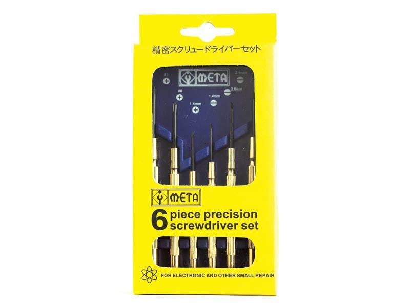 ไขควงซ่อมนาฬิกา 6 ตัวชุด META META precision screwdriver 6 pcs.-ABLETOOLThailand.Com - บริษัท เอเบิลทูล จำกัด
