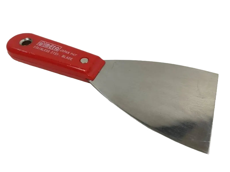 เกรียงโป้วสีสแตนเลส META META stainless scraper (new type)-ABLETOOLThailand.Com - บริษัท เอเบิลทูล จำกัด