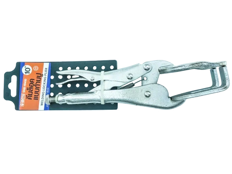 คีมล็อคก้ามปู SNK-10410 META welding locking pliers SNK-10410 10"-ABLETOOLThailand.Com - บริษัท เอเบิลทูล จำกัด