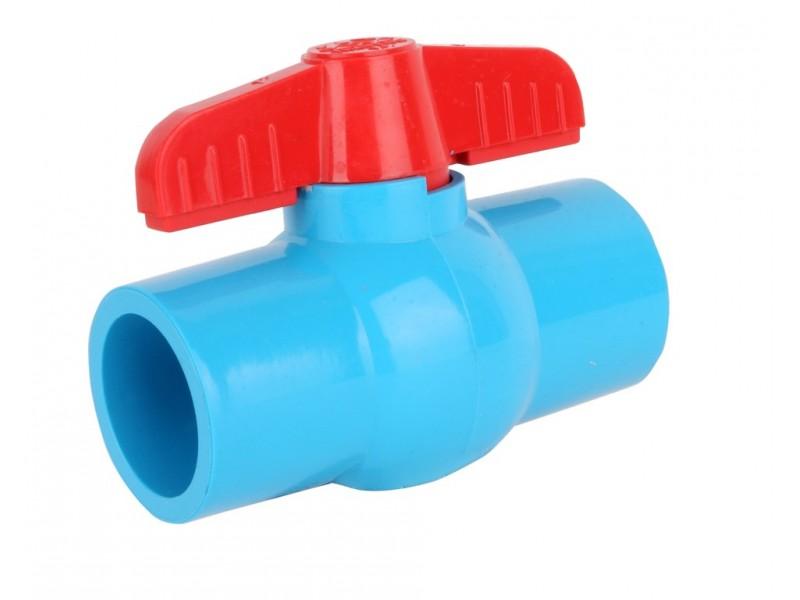 บอลวาล์ว PVC ตรา Eagle One สวม PVC Socket-ended Ball Valve - EAGLE ONE-ABLETOOLThailand.Com - บริษัท เอเบิลทูล จำกัด