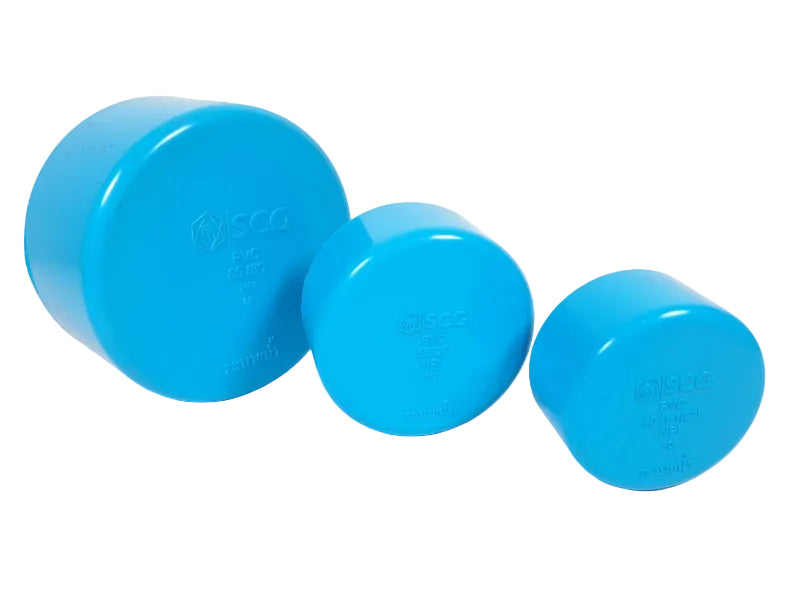 PVC pipe end cap scg