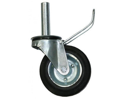 ล้อนั่งร้าน มีเบรค Rubber Caster Wheel-ABLETOOLThailand.Com - บริษัท เอเบิลทูล จำกัด