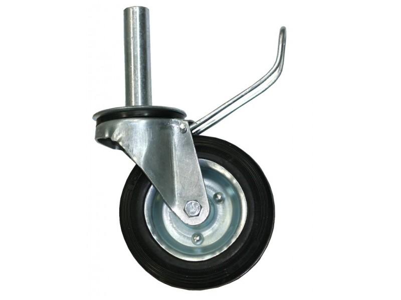 ล้อนั่งร้าน มีเบรค Rubber Caster Wheel-ABLETOOLThailand.Com - บริษัท เอเบิลทูล จำกัด