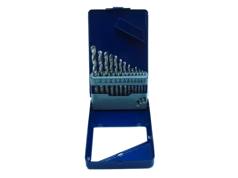 ดอกสว่านเจาะเหล็ก SPORT สีเงิน 13 ตัวชุด SPORT 13-pc polished HSS twist drill set 13 pcs set-ABLETOOLThailand.Com - บริษัท เอเบิลทูล จำกัด